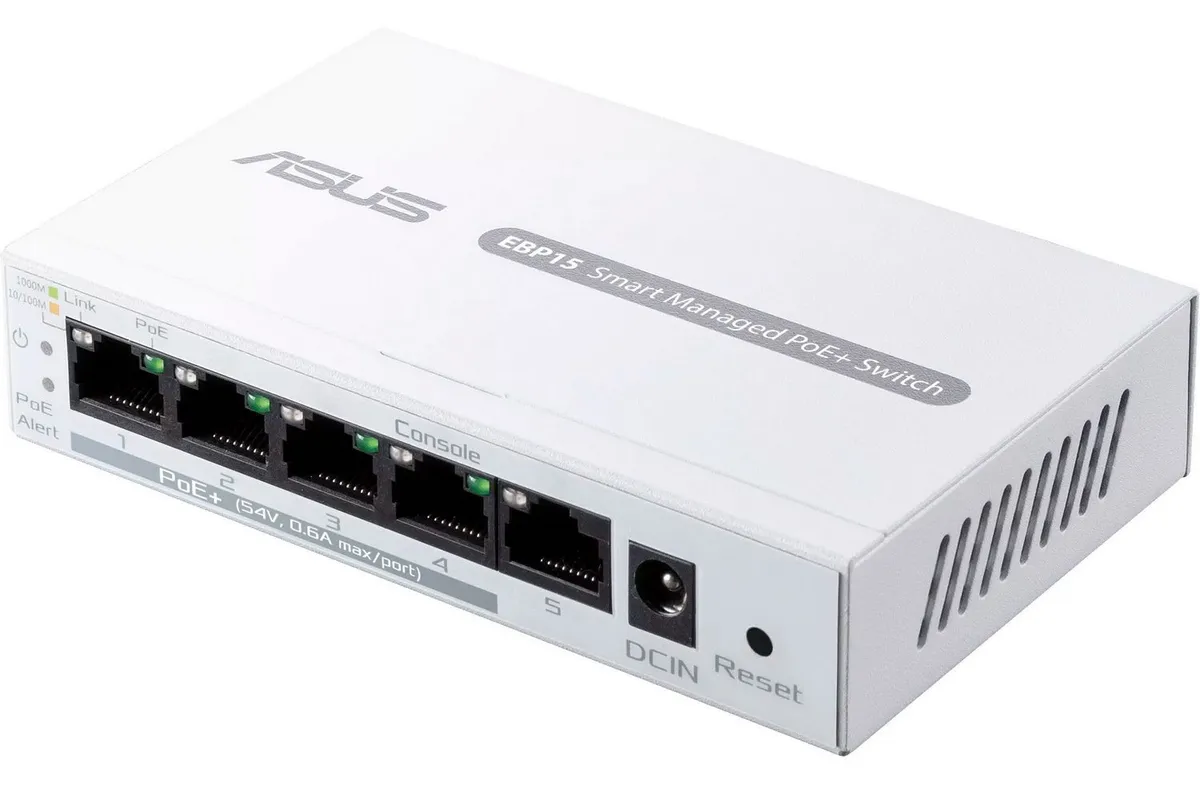 Комутатор Asus ExpertWiFi EBP15 (90IG08D0-MO3B00) - мініатюра 3