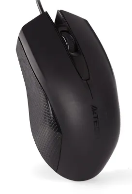 Миша A4Tech OP-760 Black USB V-Track - зображення 1