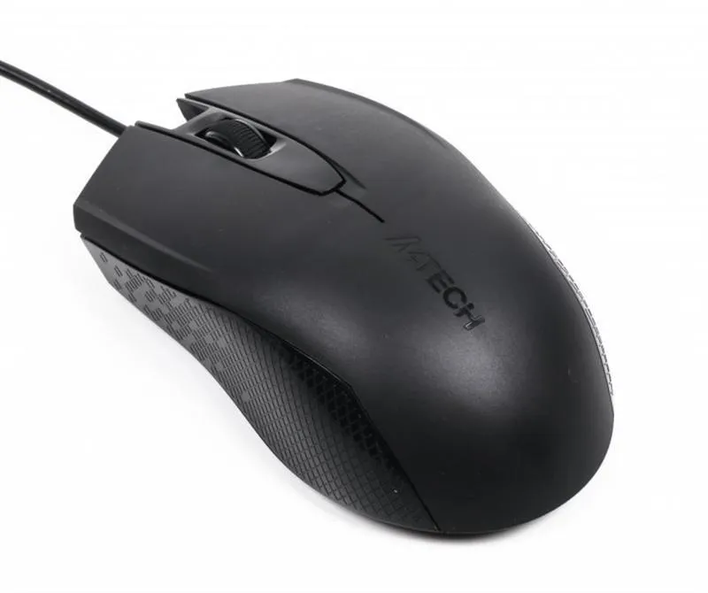 Миша A4Tech OP-760 Black USB V-Track - мініатюра 4