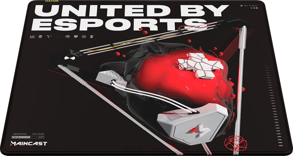 Iгрова поверхня Hator Tonn eSport L Maincast Edition (HTP-033) - мініатюра 3