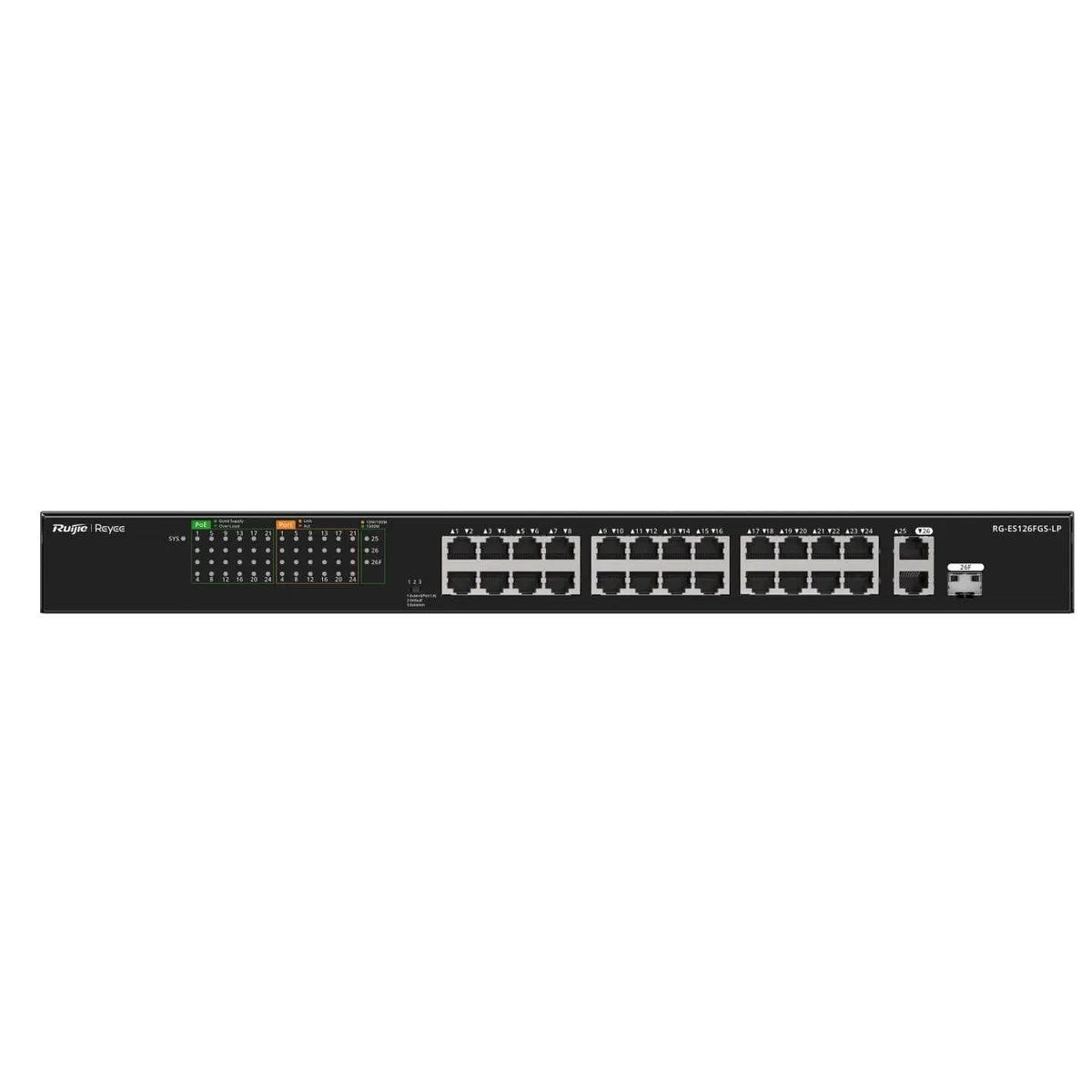 Комутатор Ruijie Reyee RG-ES126FGS-LP - зображення 1