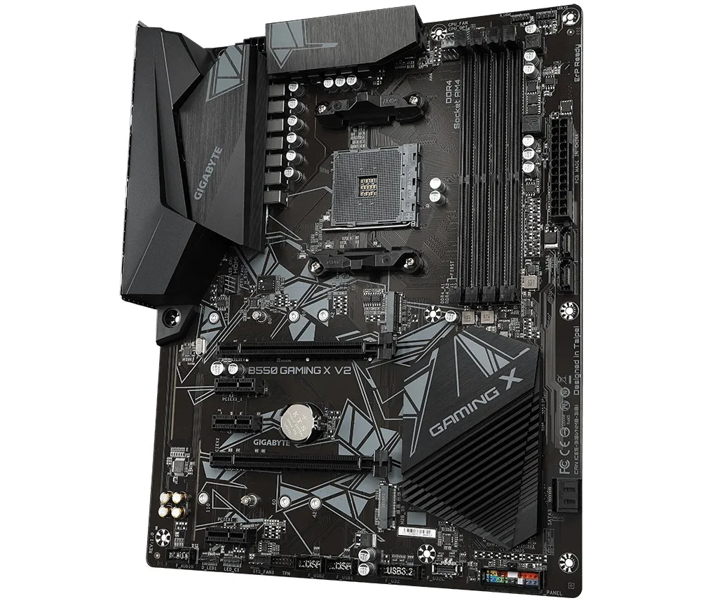 Материнська плата Gigabyte B550 Gaming X V2 Socket AM4 - мініатюра 4