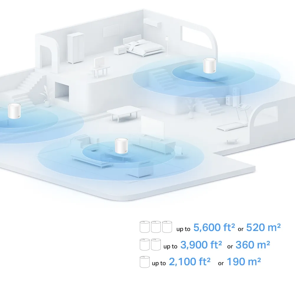 WiFi Mesh-система TP-Link Deco X10 (1-pack) - мініатюра 4