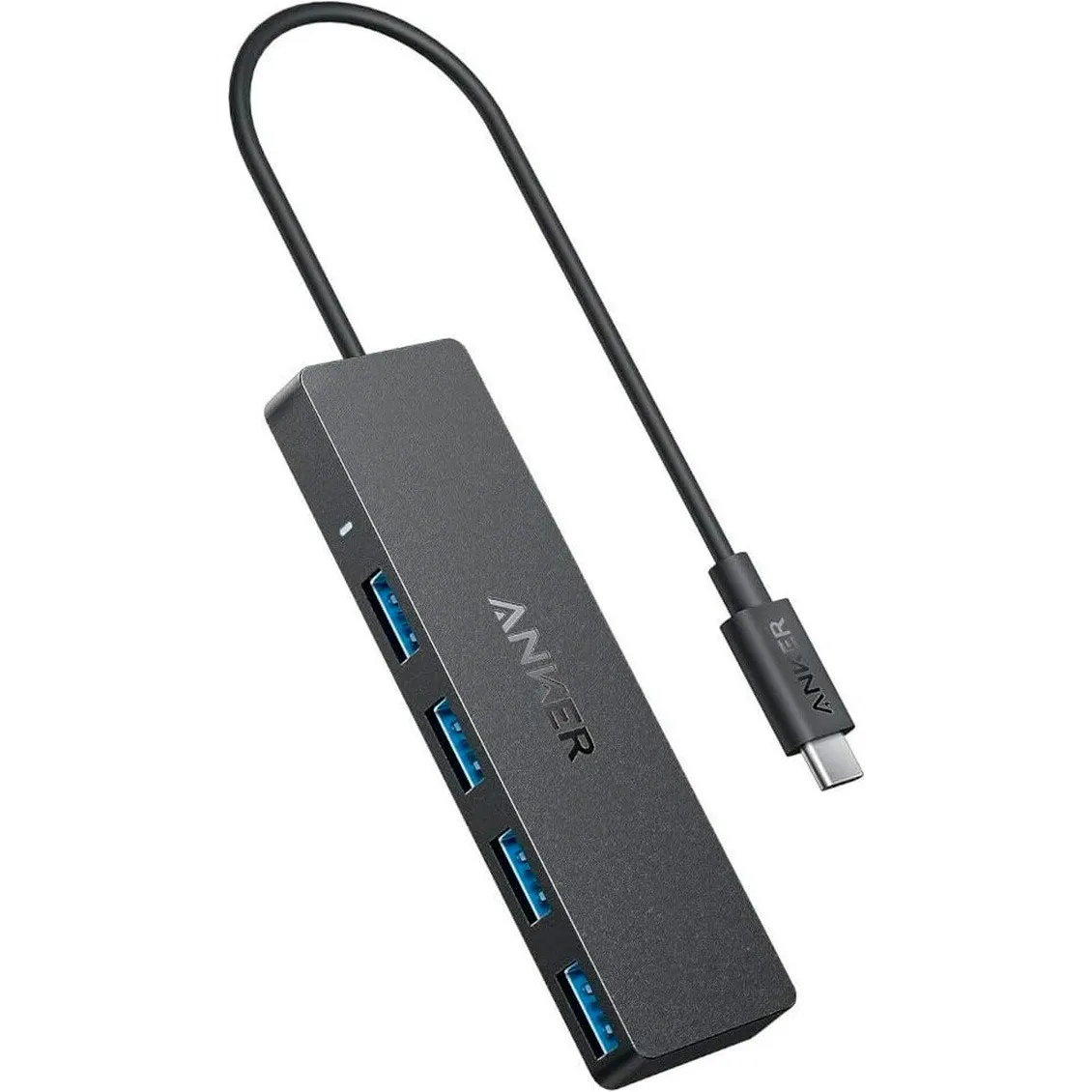 Концентратор Anker PowerExpand Direct 4-in-1 USB-C PD Media Hub Black (A8309G11) - зображення 1