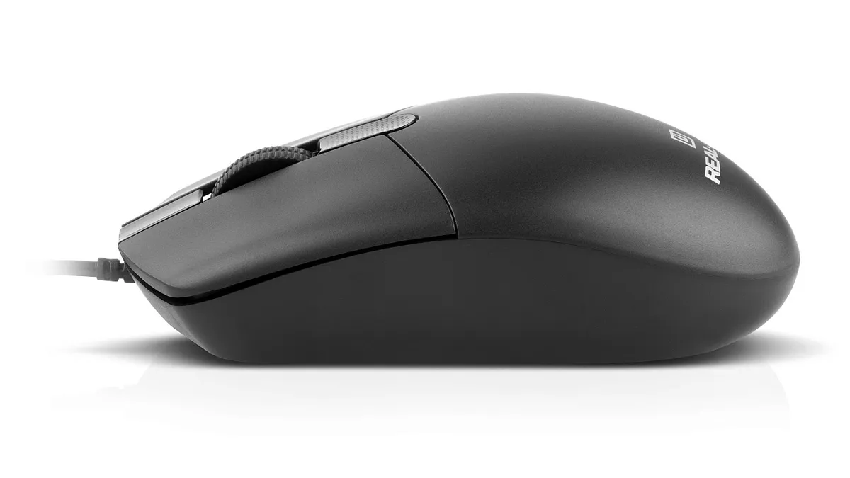 Миша REAL-EL RM-210 Black (EL123200036) - мініатюра 7