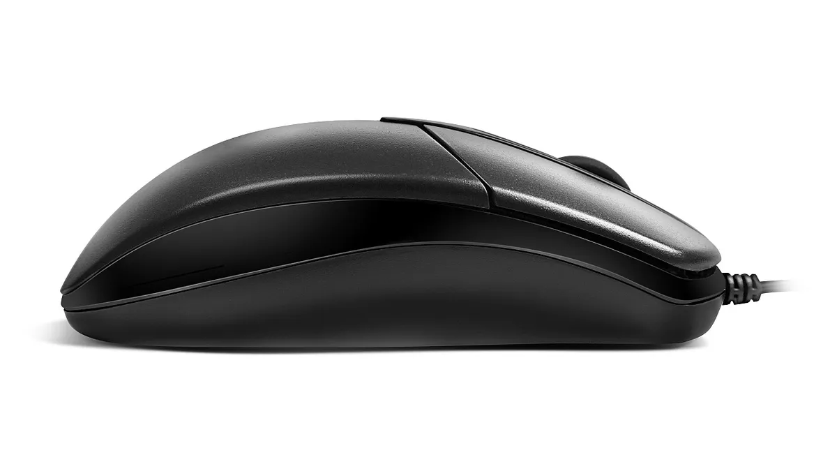 Миша REAL-EL RM-214 Black (EL123200039) - мініатюра 2