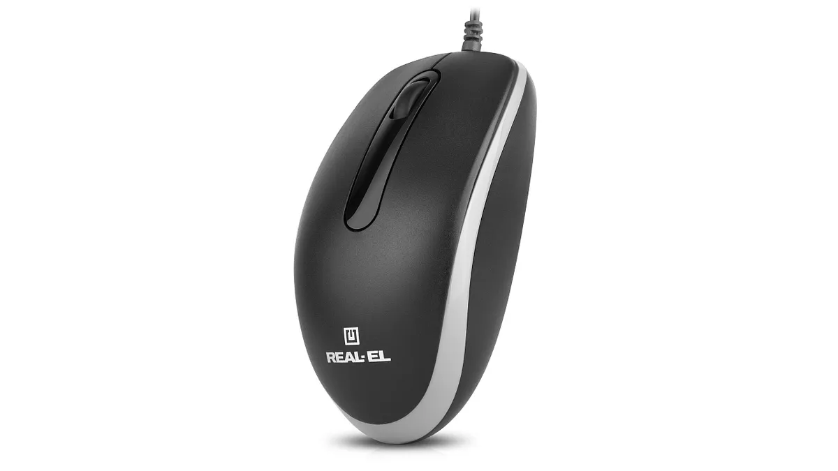 Миша REAL-EL RM-217 Black (EL123200038) - мініатюра 9