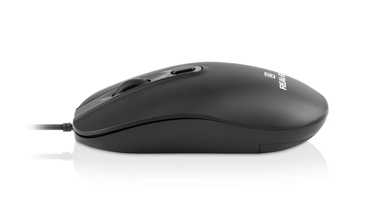 Миша REAL-EL RM-222 Black (EL123200040) - мініатюра 6