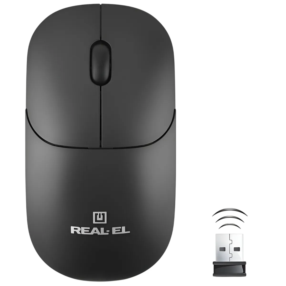 Миша бездротова REAL-EL RM-311 W Black - мініатюра 10