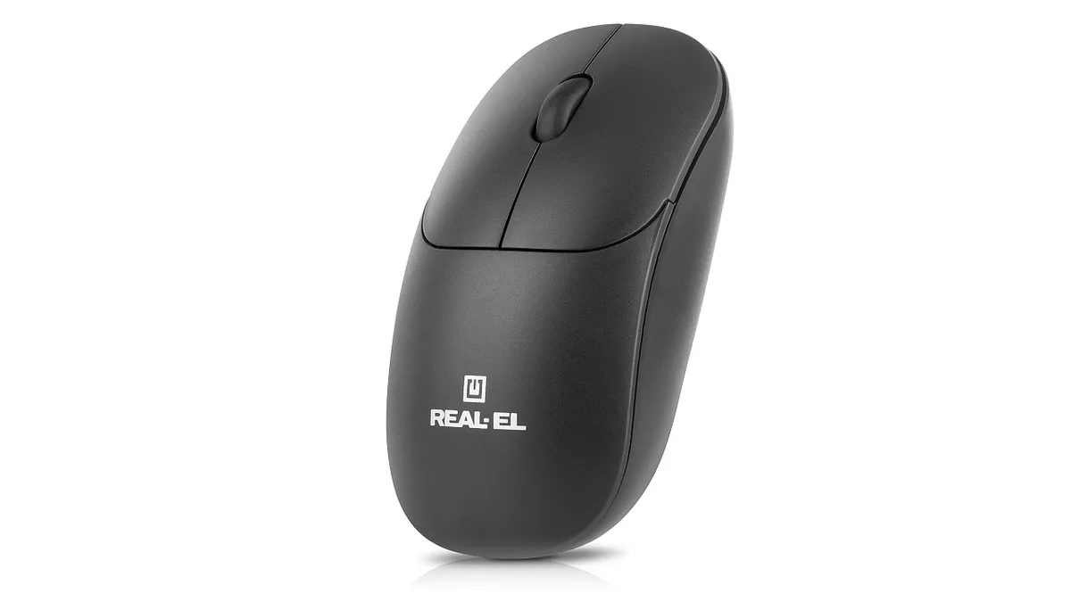 Миша бездротова REAL-EL RM-311 W Black - мініатюра 8