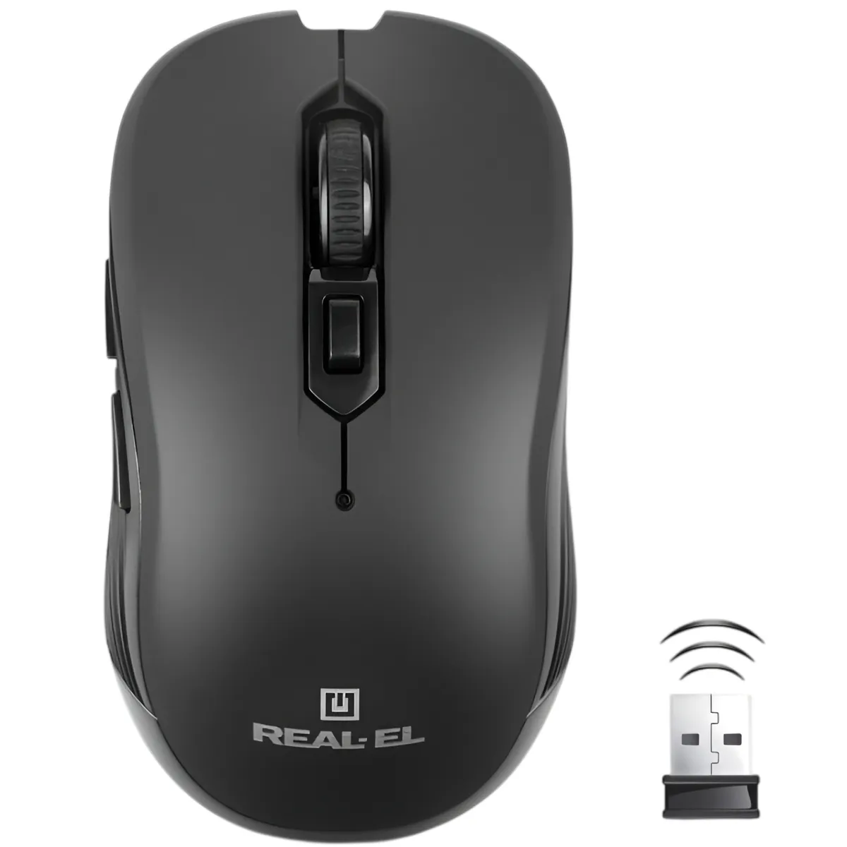 Миша бездротова REAL-EL RM-331W Black - мініатюра 10