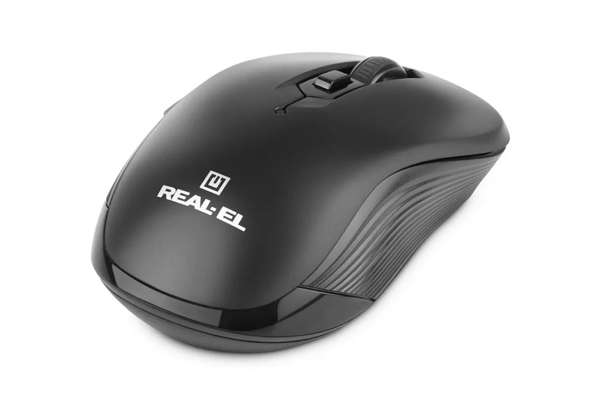 Миша бездротова REAL-EL RM-331W Black - мініатюра 8