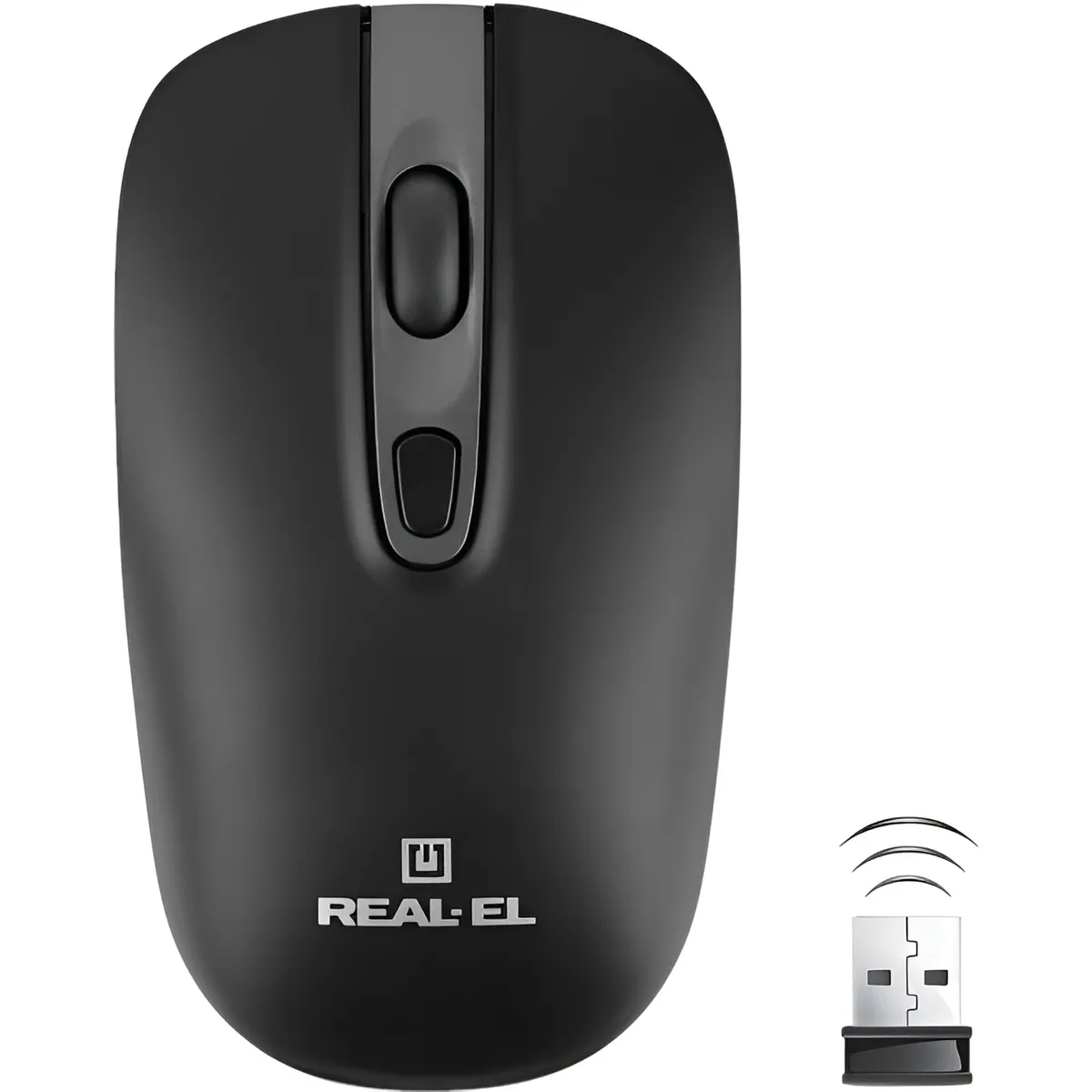Миша бездротова REAL-EL RM-350W Black - мініатюра 10