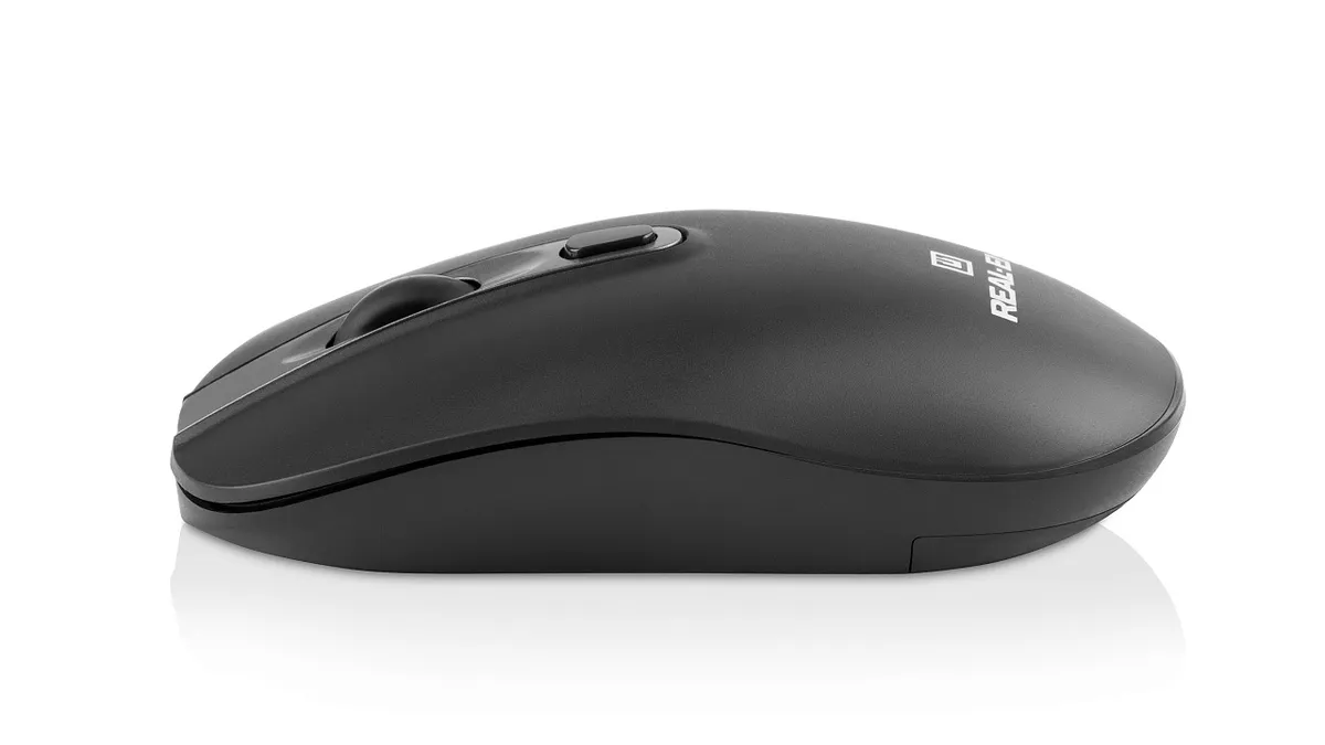 Миша бездротова REAL-EL RM-350W Black - мініатюра 3