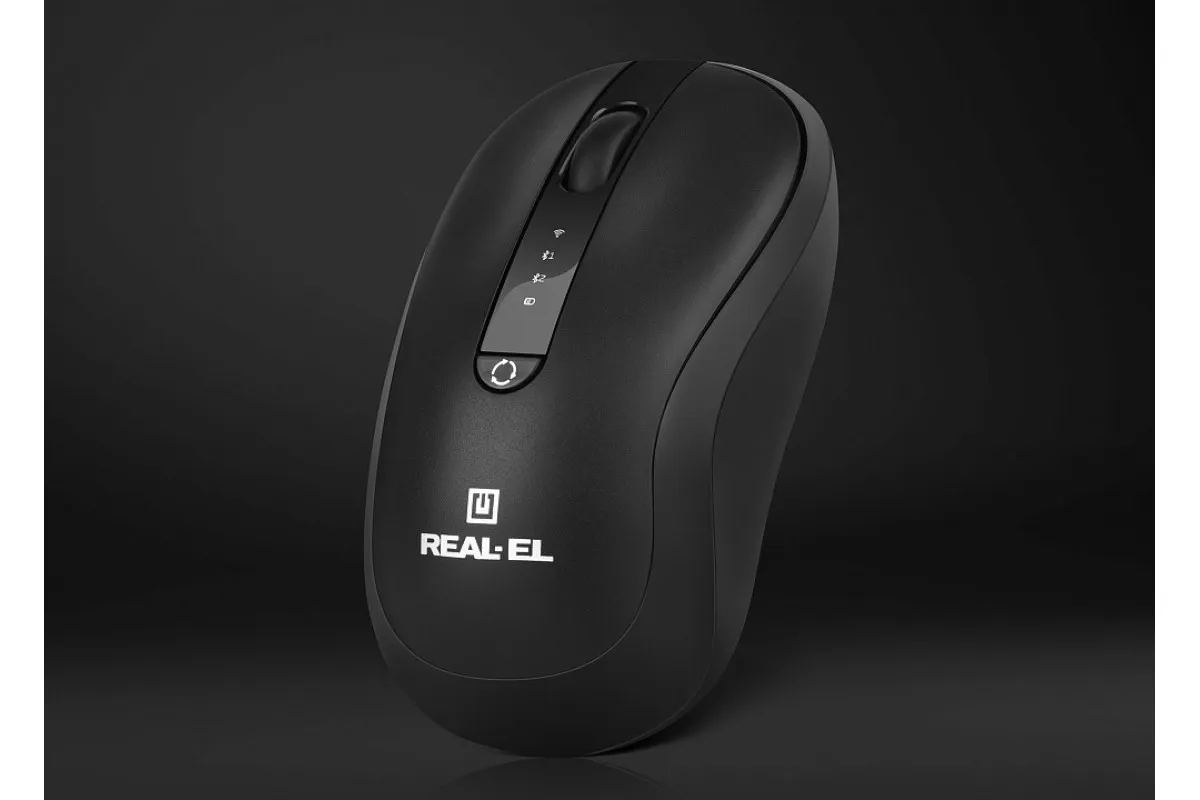 Миша бездротова REAL-EL RM-450W Black - мініатюра 13