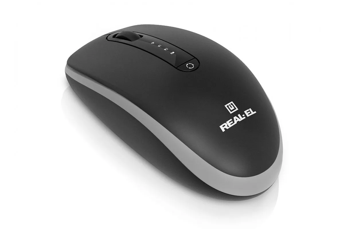 Миша бездротова REAL-EL RM-455W Black - мініатюра 12