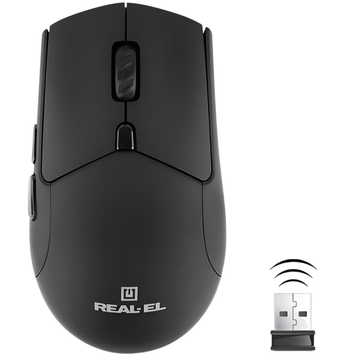 Миша бездротова REAL-EL RM-460W Black - мініатюра 16