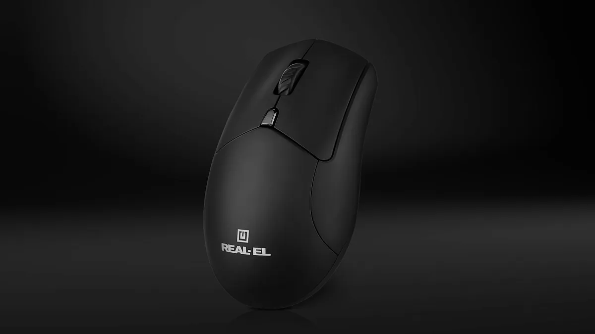 Миша бездротова REAL-EL RM-460W Black - мініатюра 8