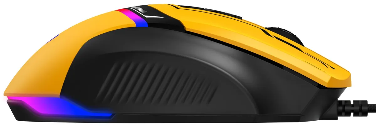 Миша GamePro GM300BL Yellow-Black - мініатюра 4
