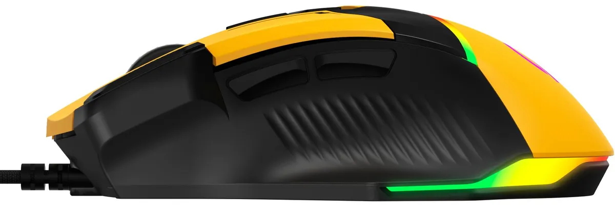 Миша GamePro GM300BL Yellow-Black - мініатюра 5