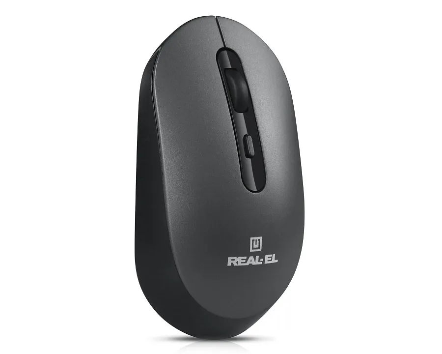 Миша бездротова REAL-EL RM-470W Dark Gray - мініатюра 12