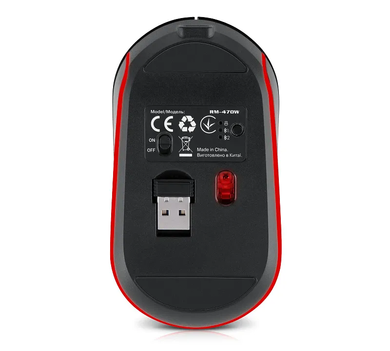 Миша бездротова REAL-EL RM-470W Dark Gray - мініатюра 14