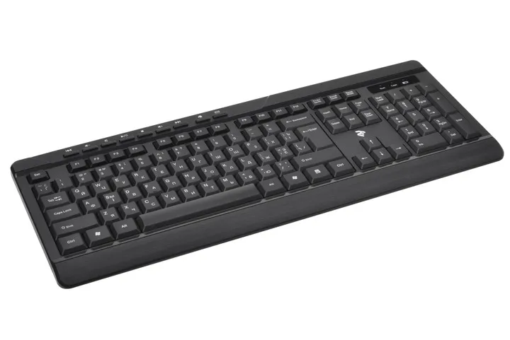 Комплект (клавіатура, миша) бездротовий 2E MK410 Black (2E-MK410MWB) - мініатюра 3