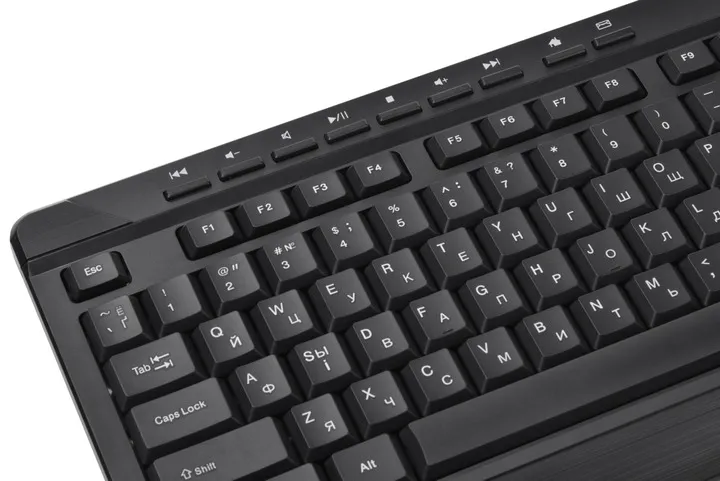 Комплект (клавіатура, миша) бездротовий 2E MK410 Black (2E-MK410MWB) - мініатюра 4