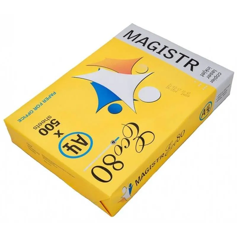 Папір Magistr Eco 80г/м2, A4, 500л, class C, білизна 150% CIE - зображення 1