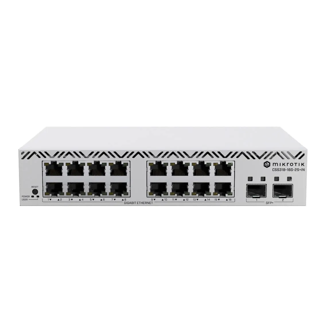 Комутатор MikroTik CSS318-16G-2S+IN - зображення 1