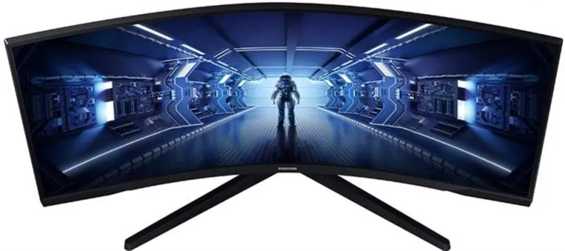 Монiтор Samsung 34" Odyssey G5 (LC34G55TWWIXCI) VA Black Curved - мініатюра 6