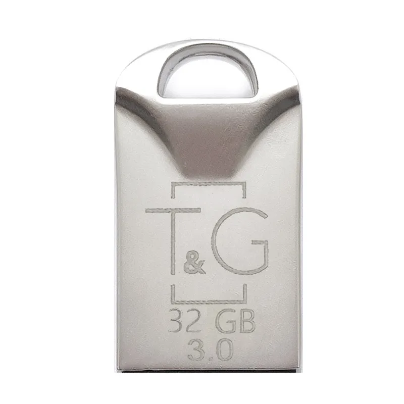 Флеш-накопичувач USB3.0 32GB T&G 106 Metal Series Silver (TG106-32G3) - зображення 1