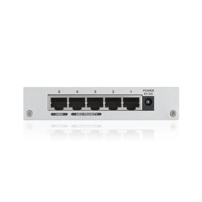 Комутатор ZYXEL GS-105B v5 (GS-105BV5-EU0101F) - мініатюра 2