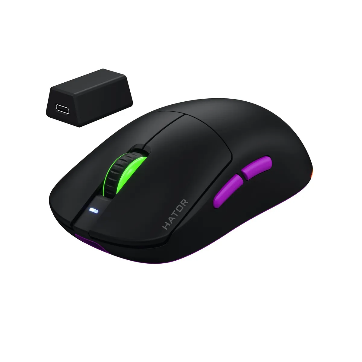 Миша бездротова Hator Quasar 3 Ultra 8K Wireless Black (HTM770) - мініатюра 2