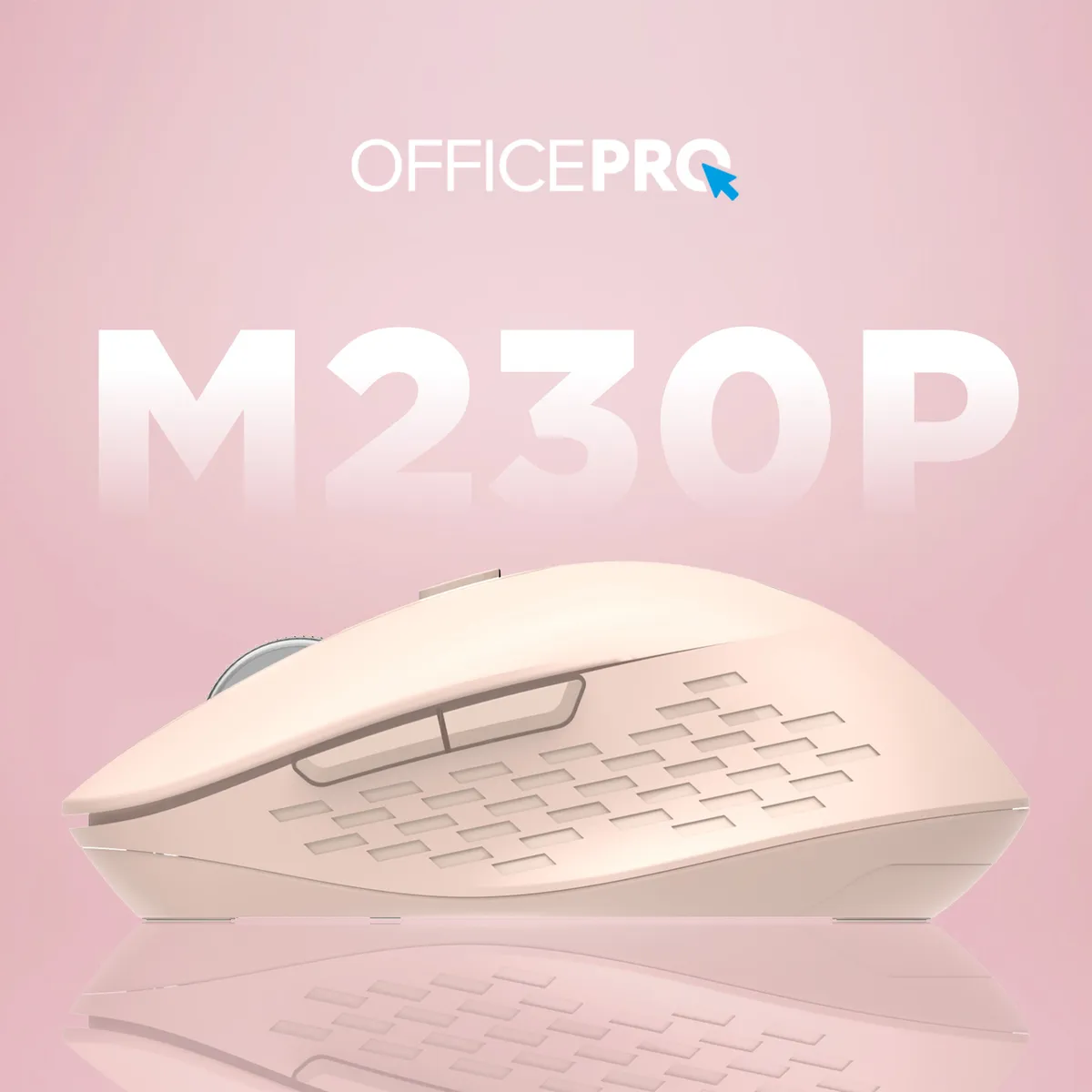 Миша бездротова OfficePro M230P Pink - мініатюра 5