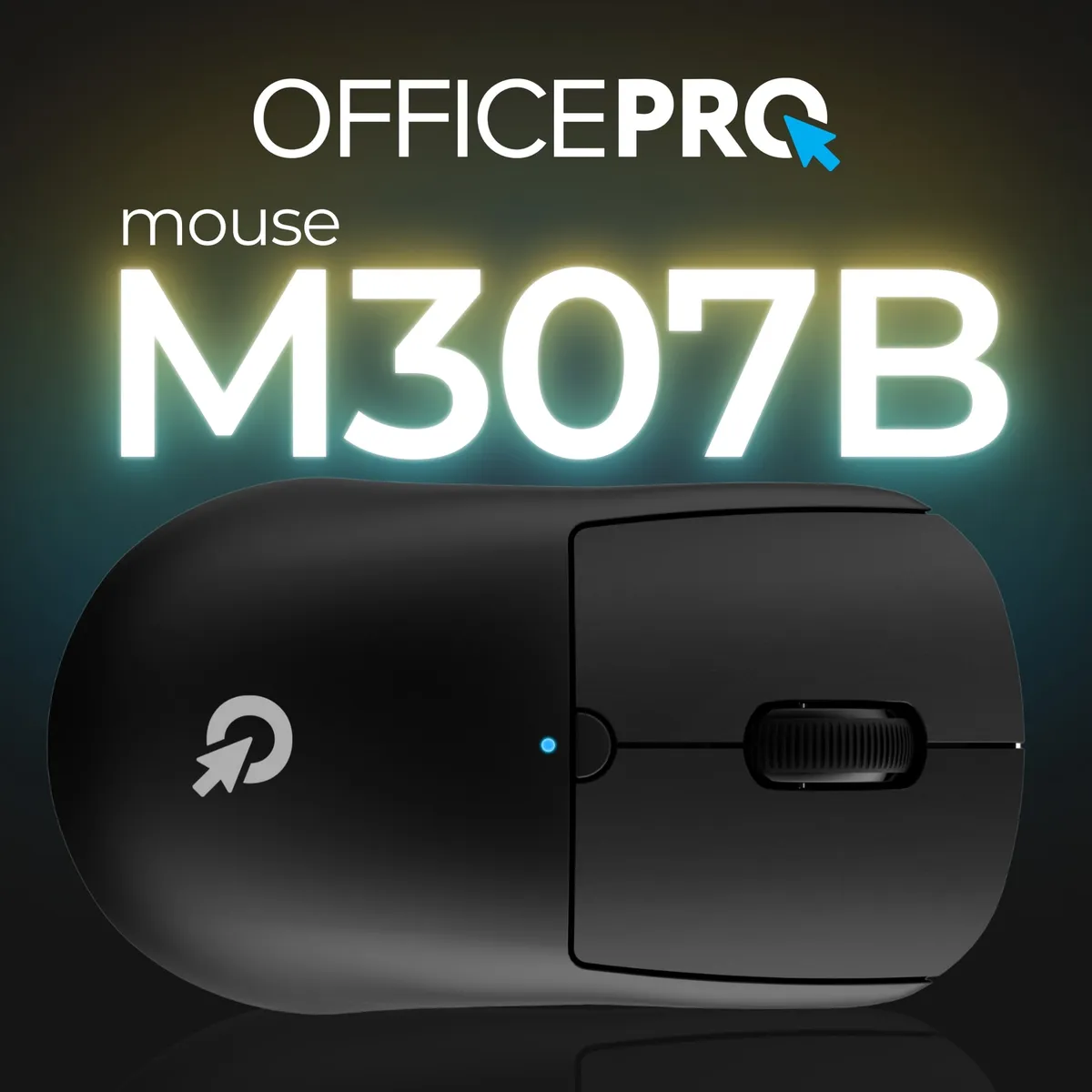 Миша бездротова OfficePro M307B Black - мініатюра 5