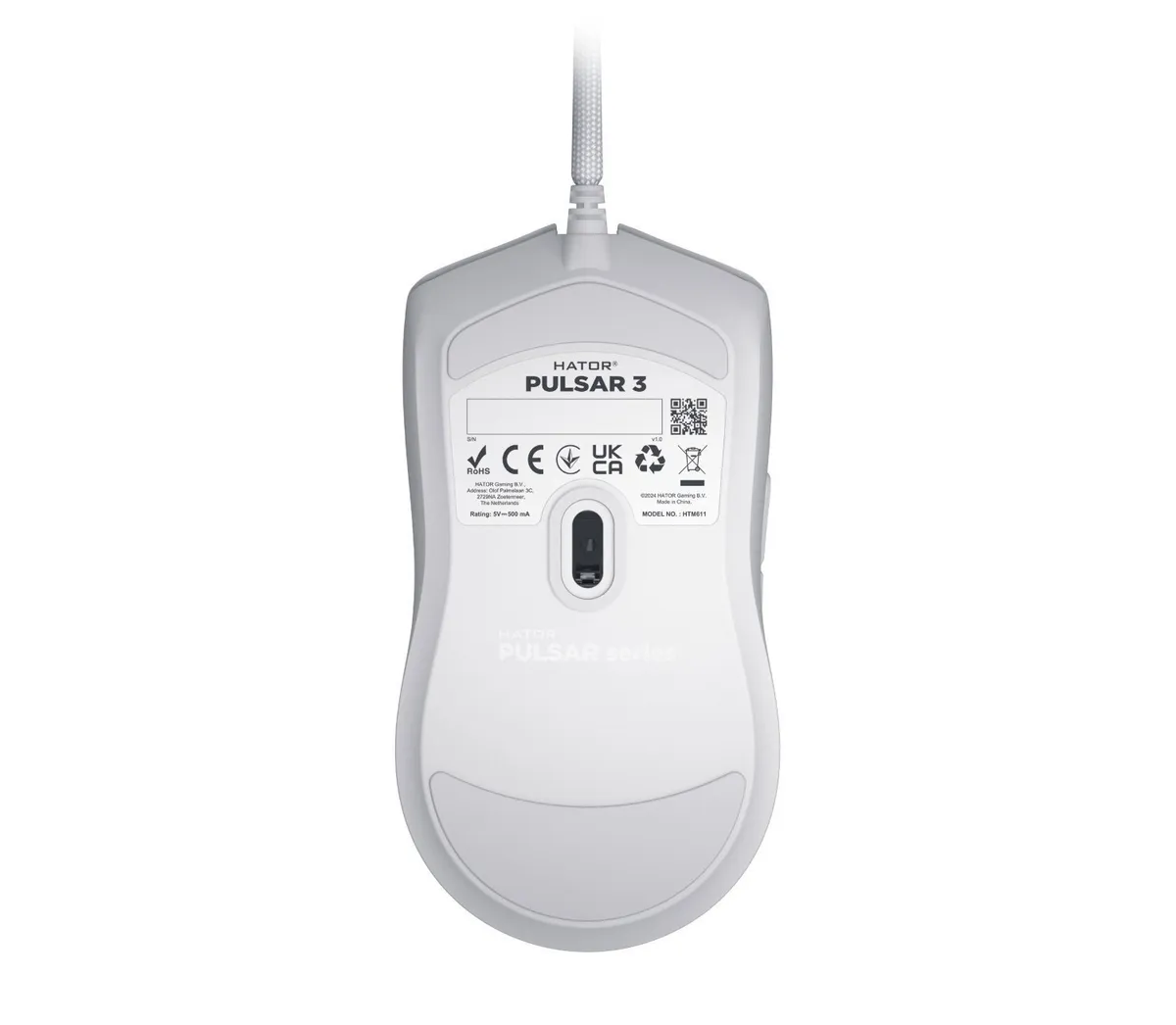 Миша Hator Pulsar 3 White (HTM611) - мініатюра 5