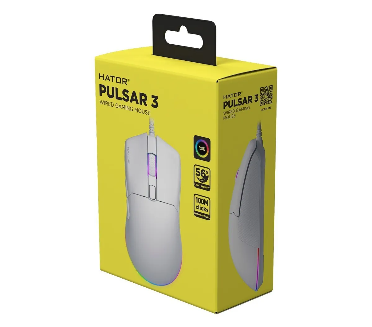 Миша Hator Pulsar 3 White (HTM611) - мініатюра 6