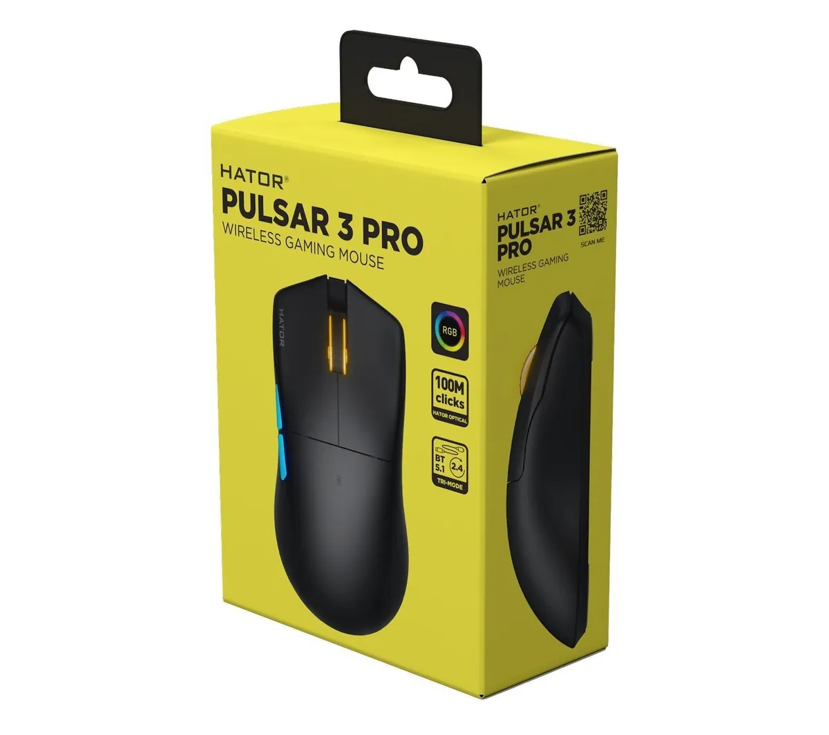 Миша бездротова Hator Pulsar 3 Pro Wireless Black (HTM640) - мініатюра 5