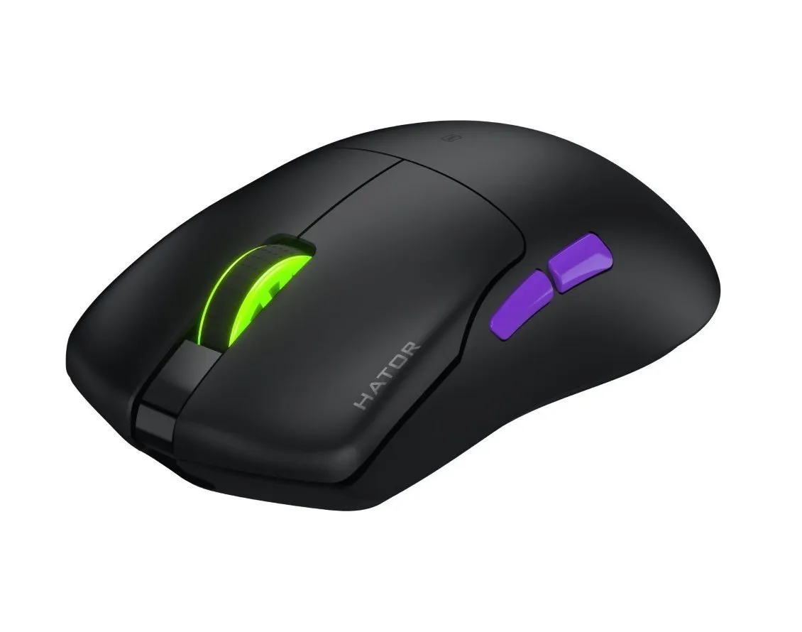 Миша бездротова Hator Pulsar 3 Ultra 4K Wireless Black (HTM680) - зображення 1