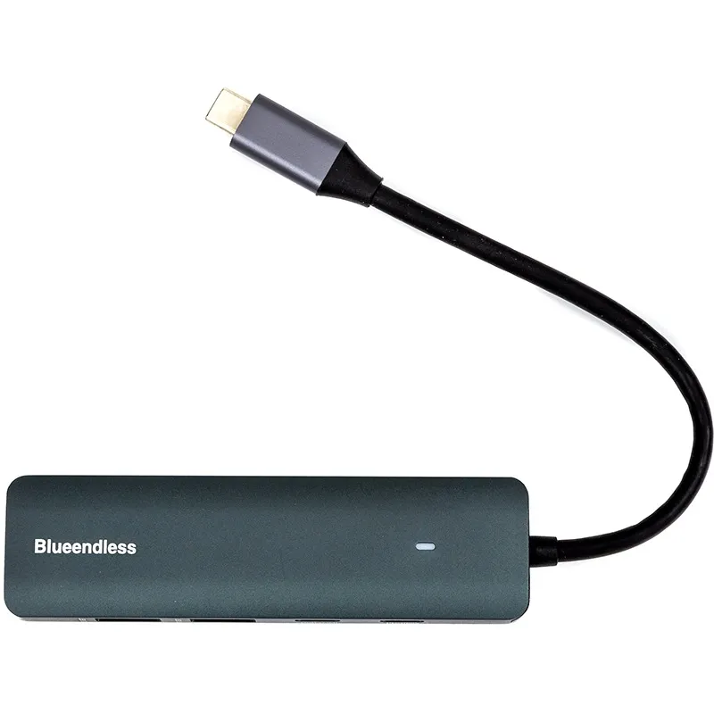 USB-хаб Blueendless USB Type-C 5-в-1(CA913435) - мініатюра 2