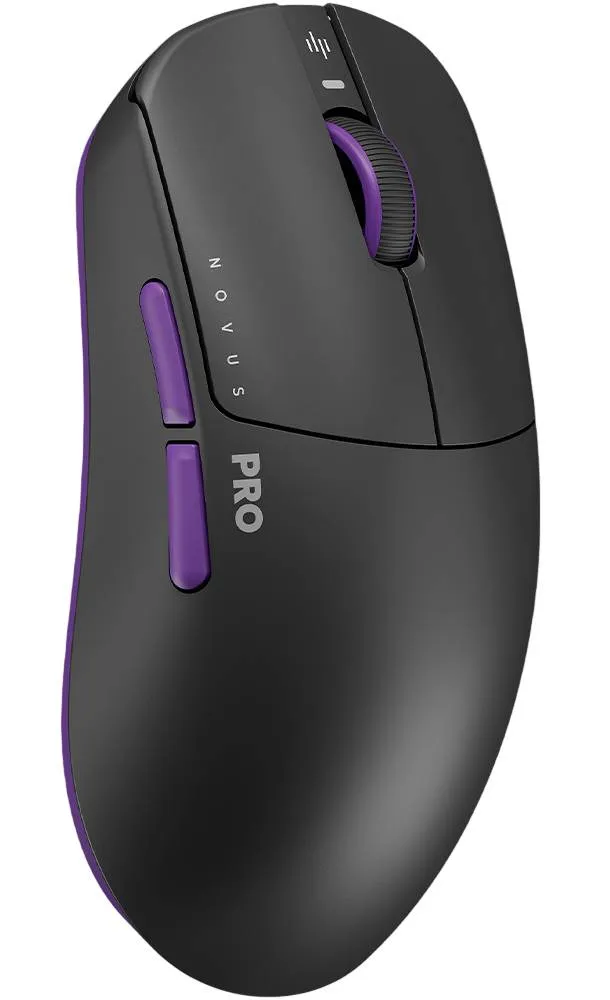 Миша бездротова Dark Project Novus Pro Wireless Black/Purple (DPP_Novus_PRO_BB) - мініатюра 2