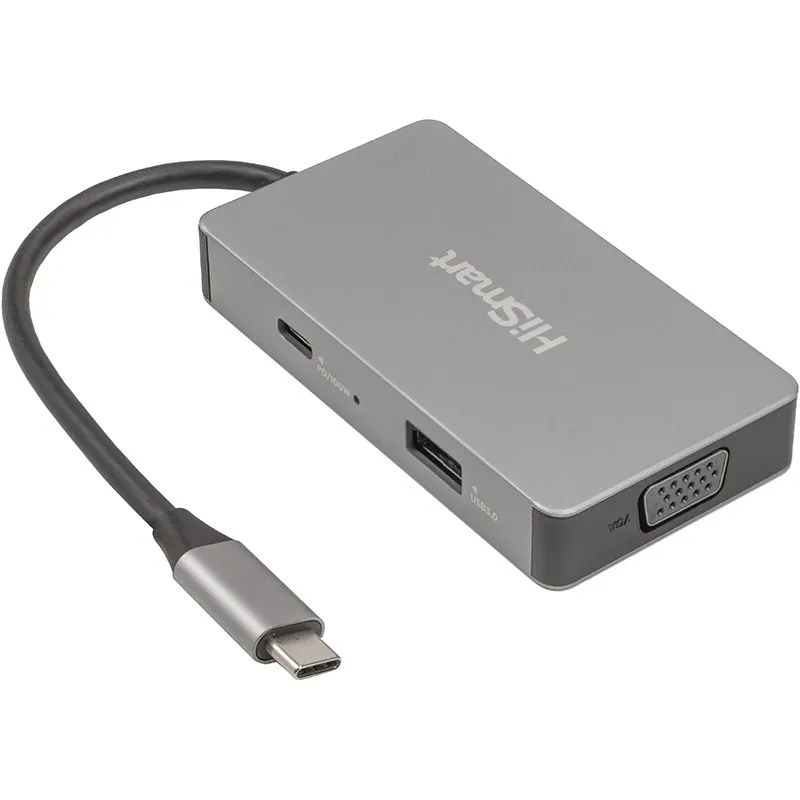 USB-хаб HiSmart USB Type-C (CA913879) - зображення 1