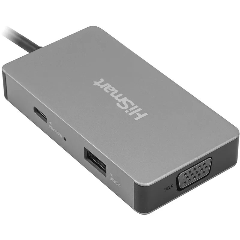 USB-хаб HiSmart USB Type-C (CA913879) - мініатюра 2