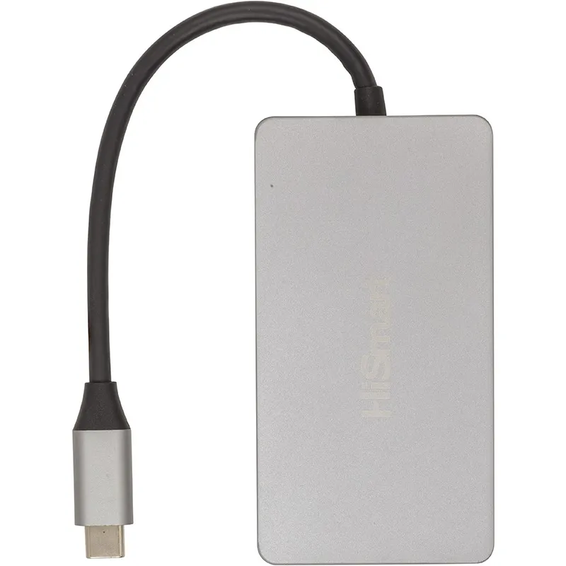 USB-хаб HiSmart USB Type-C (CA913879) - мініатюра 3