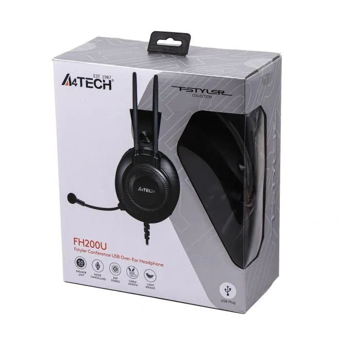 Гарнітура A4Tech FH200U Grey - мініатюра 9
