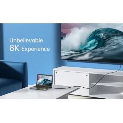 Кабель Choetech HDMI - HDMI V 2.1 (M/M), 2 м, Black (XHH-TP20) - мініатюра 4