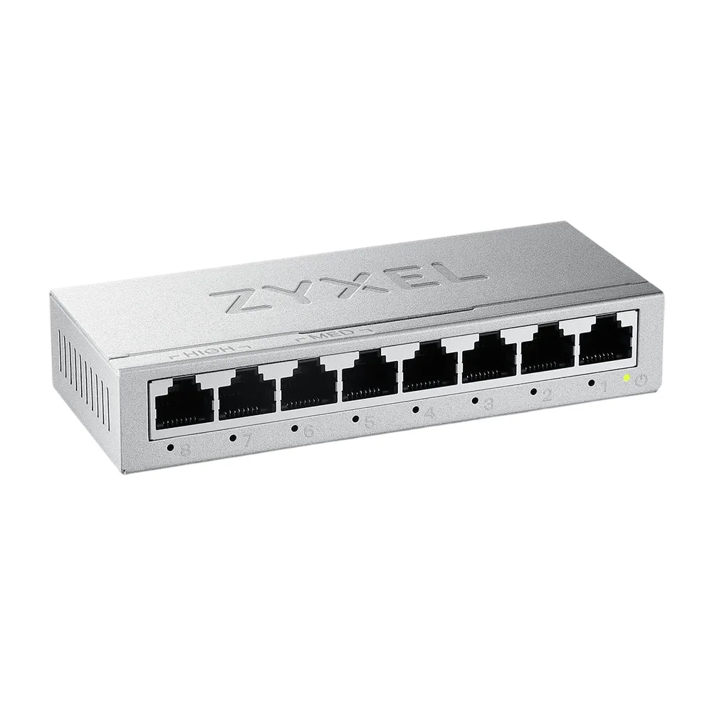 Комутатор ZYXEL GS-108B v5 (GS-108BV5-EU0101F) - зображення 1