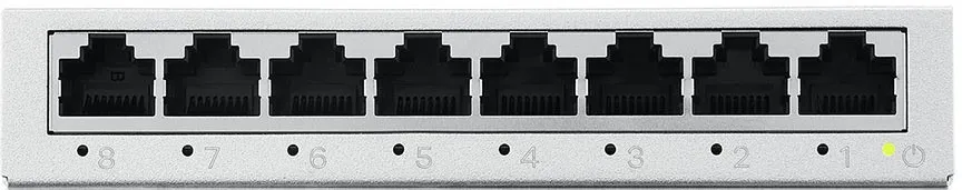 Комутатор ZYXEL GS-108B v5 (GS-108BV5-EU0101F) - мініатюра 3