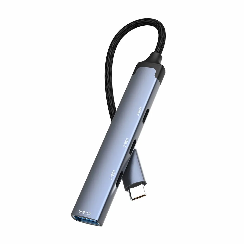 USB-хаб СolorWay USB Type-C 4-в-1 (CW-HUB07) - мініатюра 3